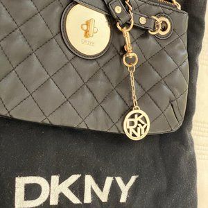 Donna Karan 2 Chain Quilted Bag